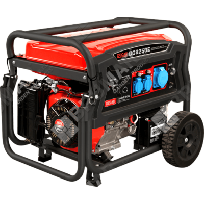 Generatore a Benzina 4 Tempi OHV 420 Cc - 6,5 Kw Mod. DG9250e - Ducar - Avviamento Elettrico