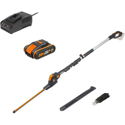 Tagliasiepi Telescopico Worx mod. WG252E con Batteria e Caricabatteria inclusi