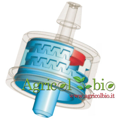 Gocciolatore iDrop 4 l/h con flusso turbolento - AUTOCOMPENSANTE Irritec