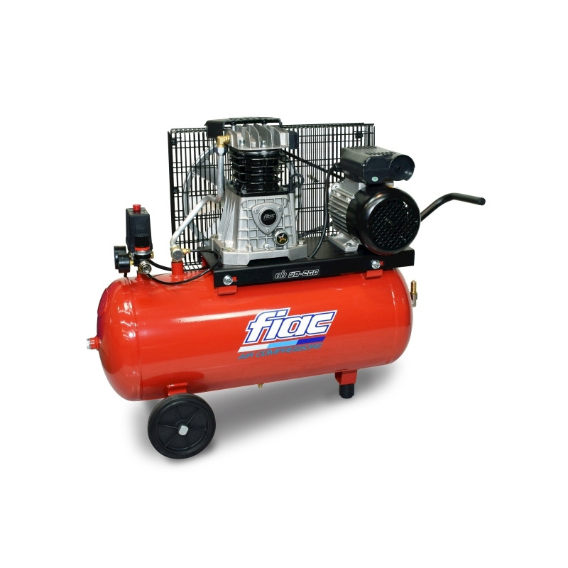 FIAC - AB 100-268 M - Compressore d'aria 100 Litri con trasmissione a  cinghia