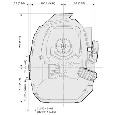 Dimensioni motore 2