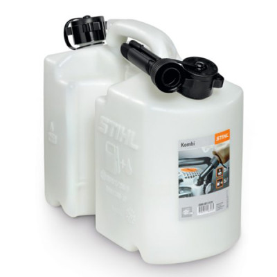 Tanica combinata trasparente Stihl Standard 5 + 3 Litri  - Originale Stihl