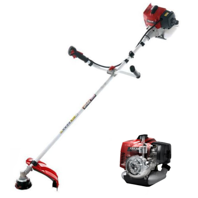 TJ 53 W - Decespugliatore Kawasaki Impugnatura doppia - Motore a scoppio 2 T - 53 cc - 2,7 Hp - Asta 28 mm