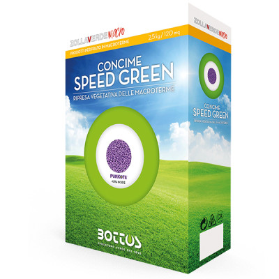 Concime granulare Bottos "SPEED GREEN 20.5.10 + 2 MgO" - Linea ZollaVerde Macro