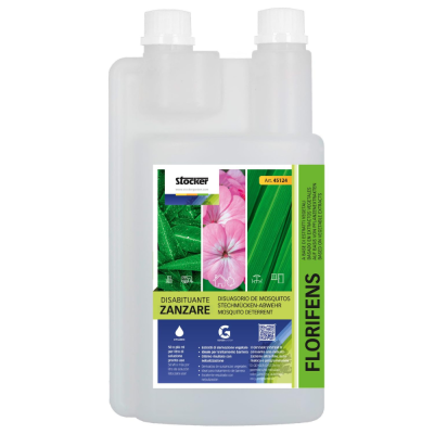 Florifens Stocker - Concentrato Emulsionabile Disabituante per Zanzare - Litri 1