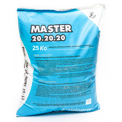 Concime idrosolubile Master 20-20-20 + Micro B-Cu-Fe-Mn-Zn (EDTA) Valagro / Syngenta