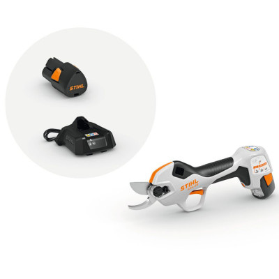 Svettatoio a batteria Stihl ASA 20.0 con batteria AS2 e caricabatteria AL1 - Sistema AS