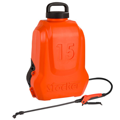 Pompa a zaino irrorazione 15 Litri - 5 bar Art. 229 Batteria a Litio 12 V / 2,5 Ah - Stocker