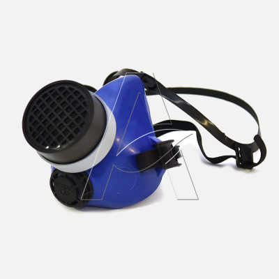 Semimaschera monofiltro protezione gas polveri aerosol eurmask uno