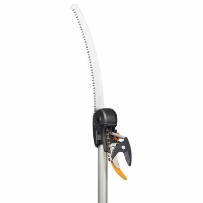 Forbice telescopica Fiskars UPX86 con Seghetto in omaggio - asta 240/400 cm - diam. 32 mm