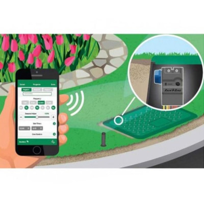 Programmatore centralina irrigazione Bluetooth a pile 9V 1 zona TBOS-BT1 - Rain Bird